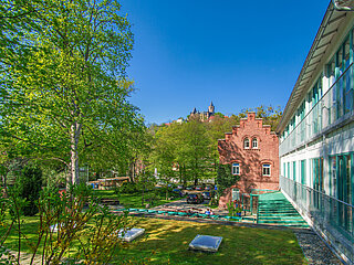 Aussenansicht des Huberhauses Wernigerode